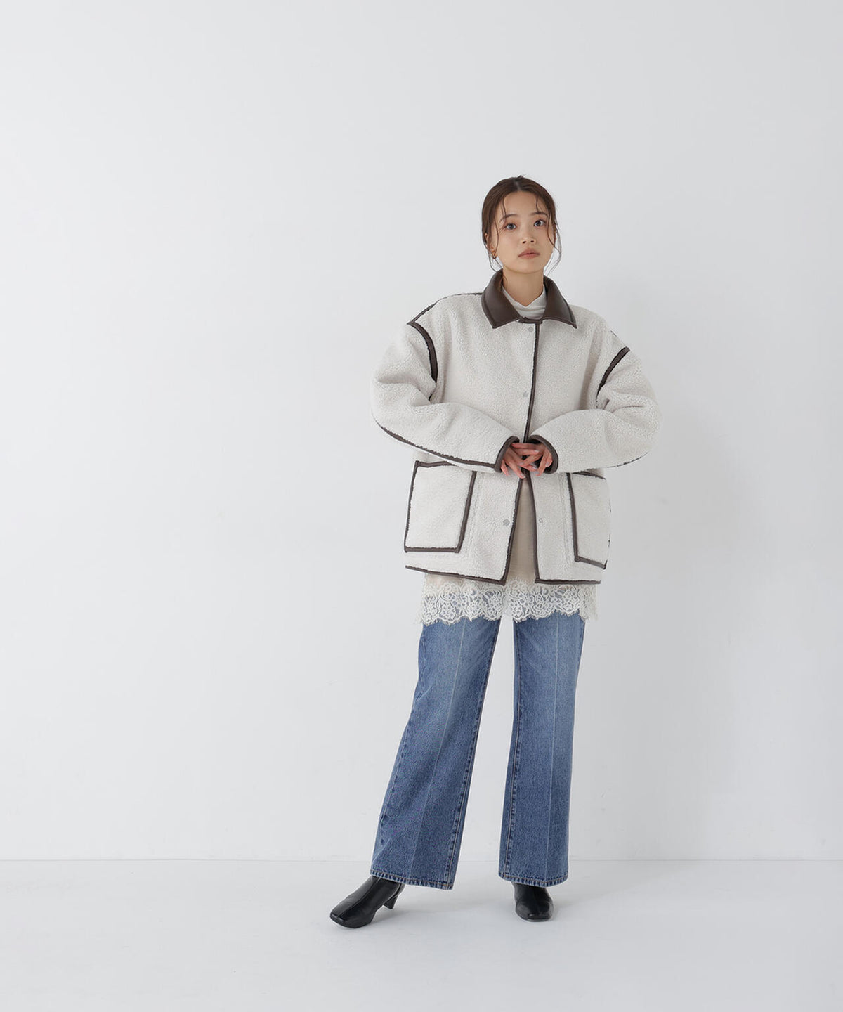 167cm 着用サイズ:FR