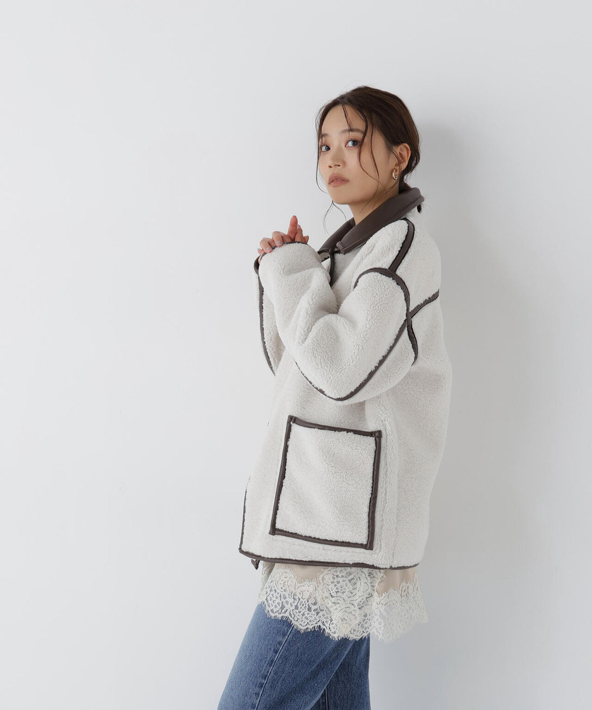 167cm 着用サイズ:FR