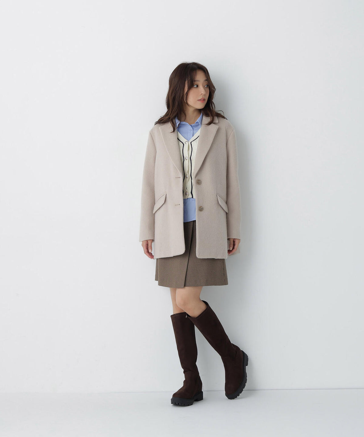 165.5cm 着用サイズ:M