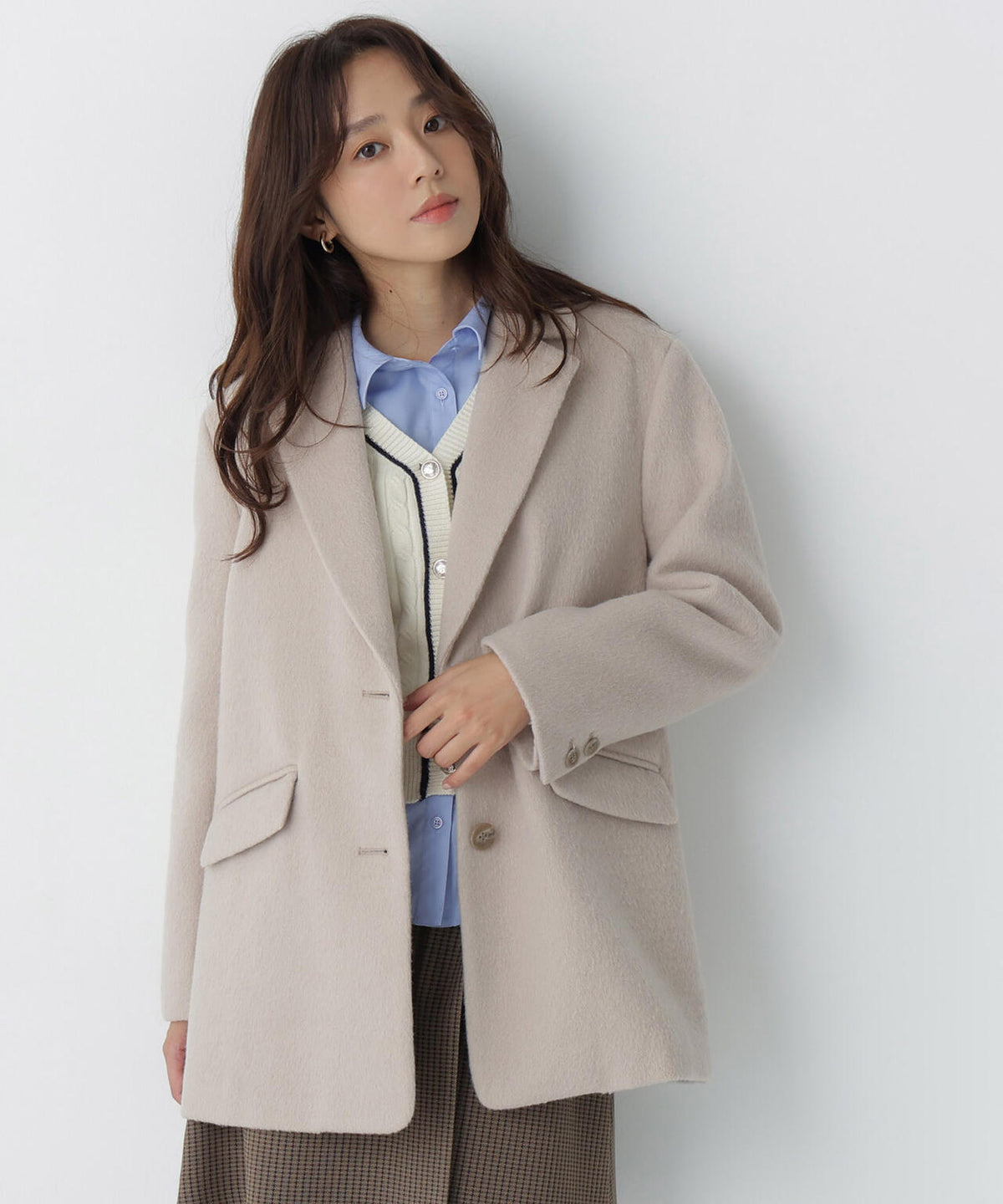 165.5cm 着用サイズ:M