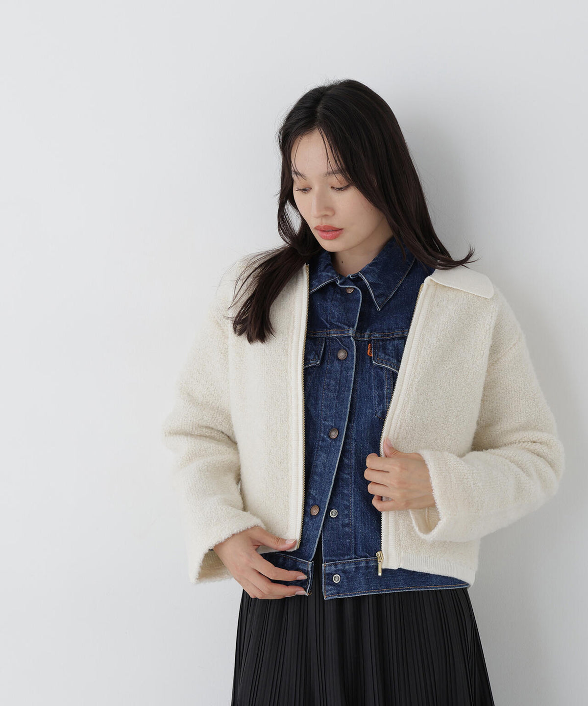 165cm 着用サイズ:FR