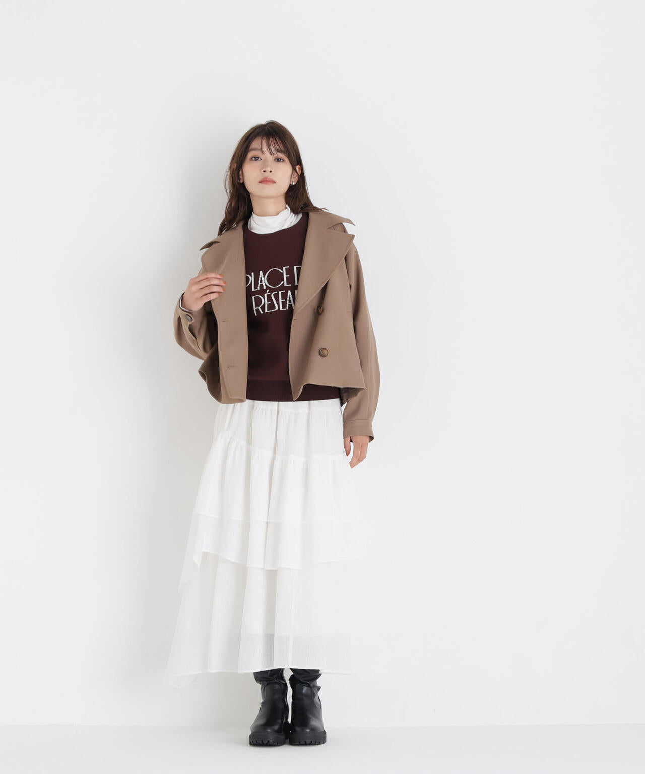 <ちょうど、いい服>「おはよう」から「おつかれさま」まで。 毎日ハーフトレンチ