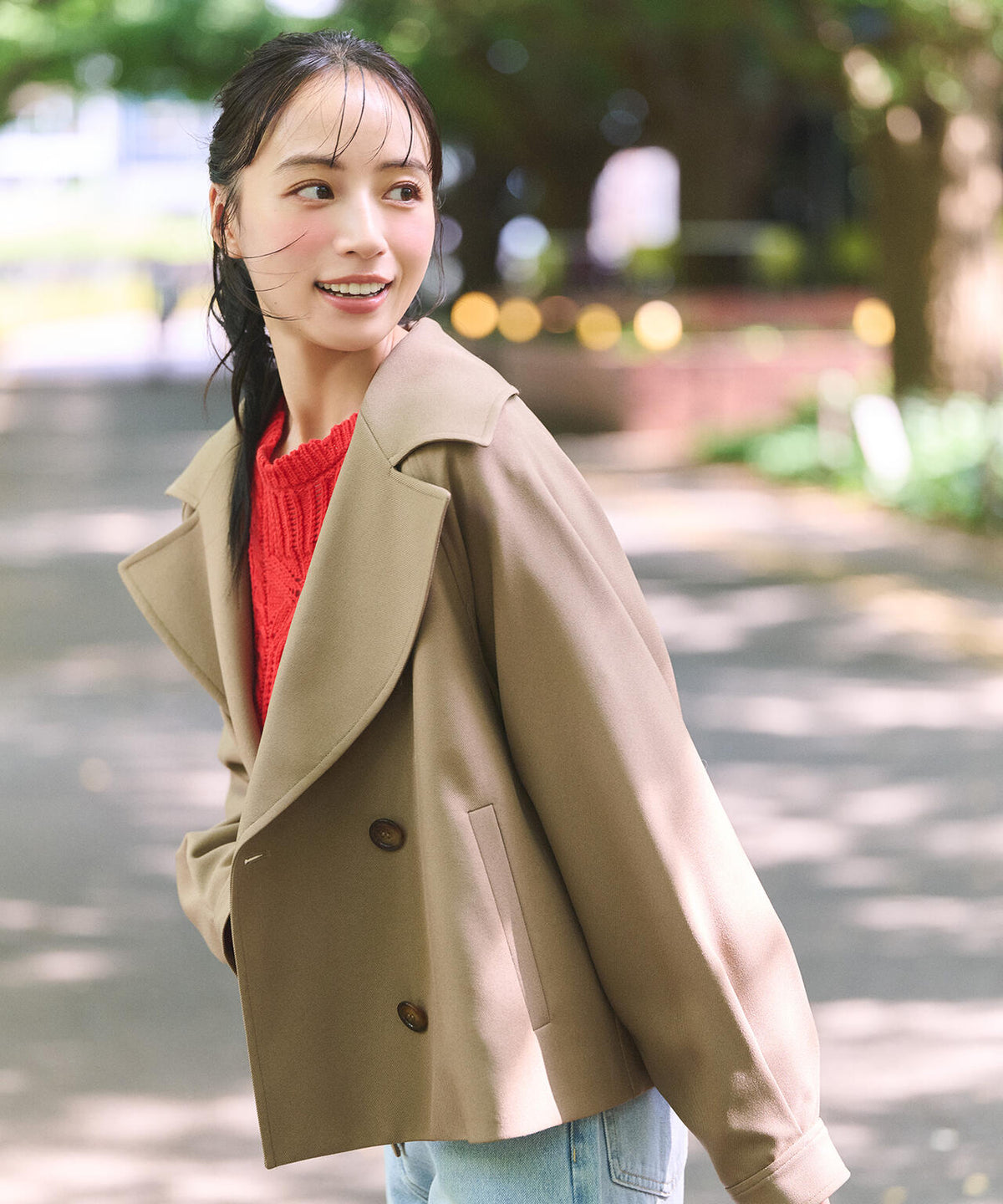 160cm 着用サイズ:M