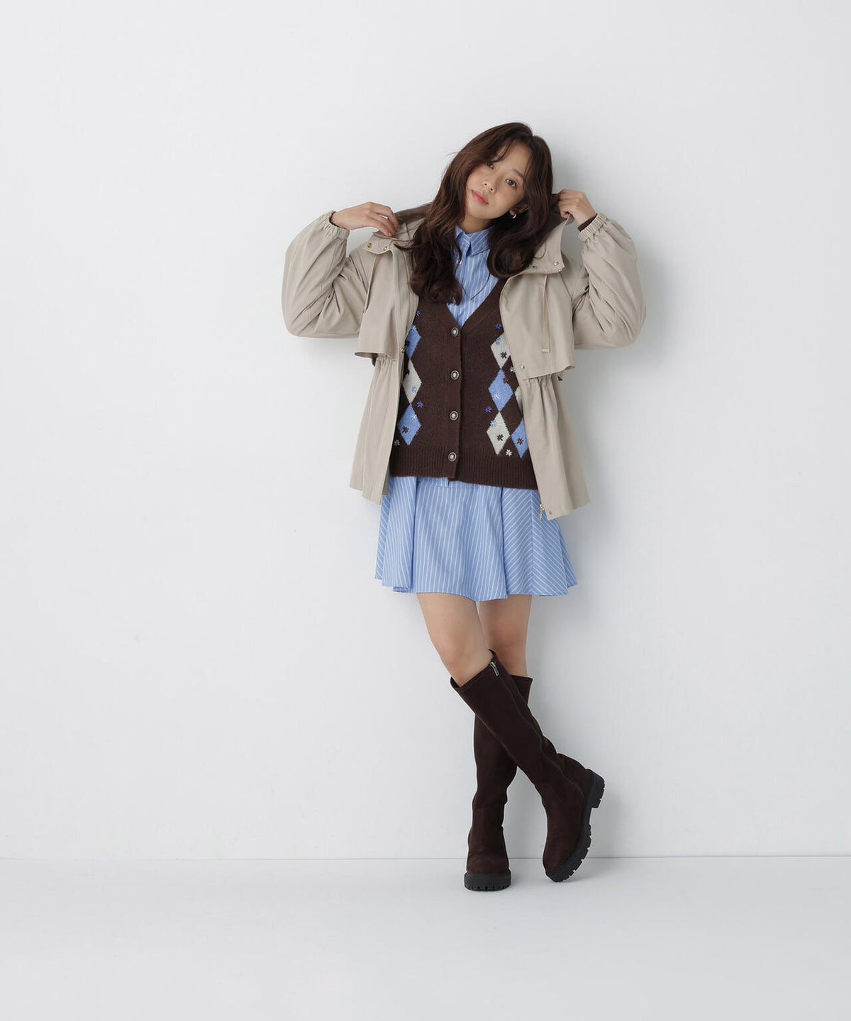 168cm 着用サイズ:M