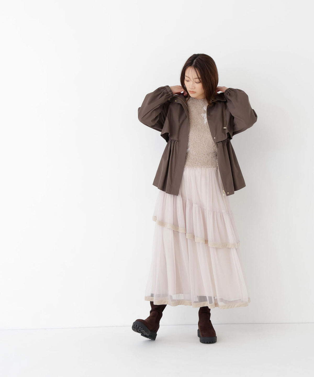 167cm 着用サイズ:M
