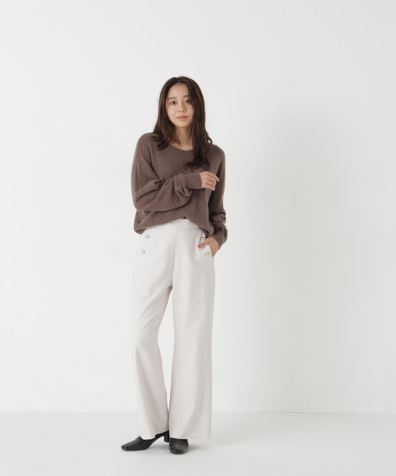 165.5cm 着用サイズ:FR