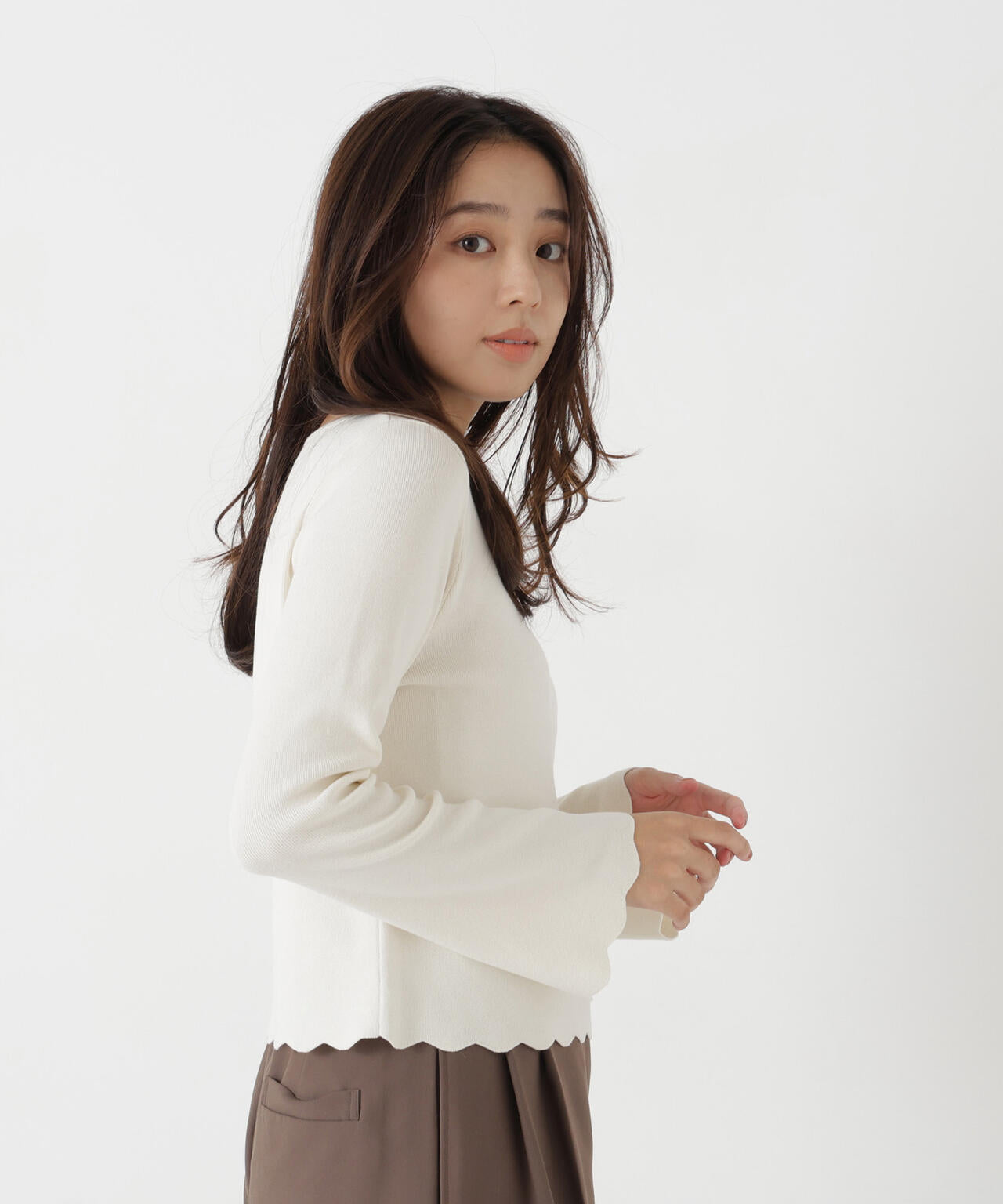 165.5cm 着用サイズ:FR