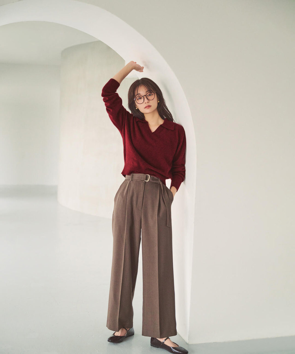 165cm 着用サイズ:FR