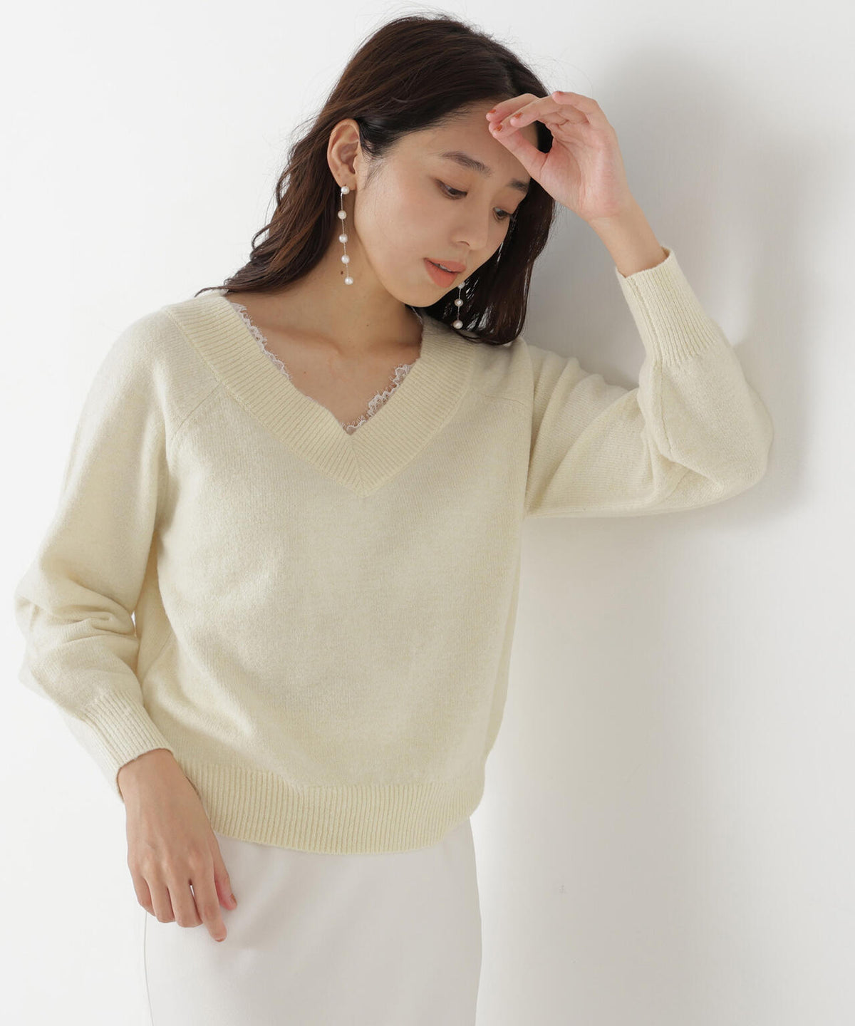 165.5cm 着用サイズ:FR