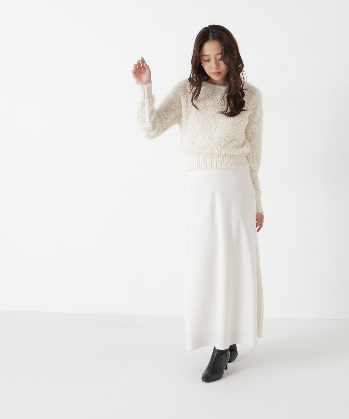 165.5cm 着用サイズ:FR