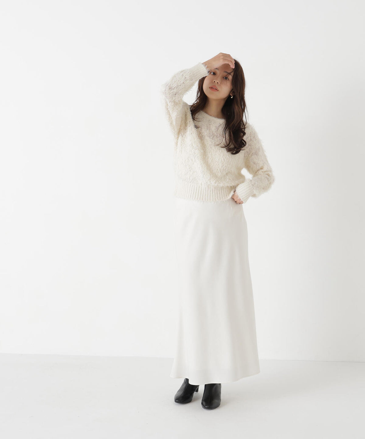 165.5cm 着用サイズ:FR