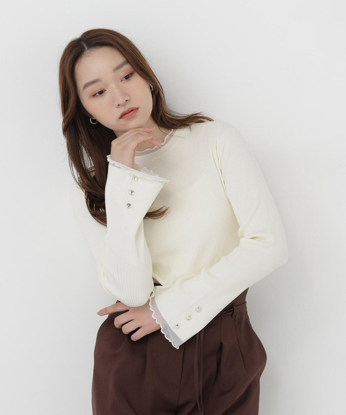 167cm 着用サイズ:FR
