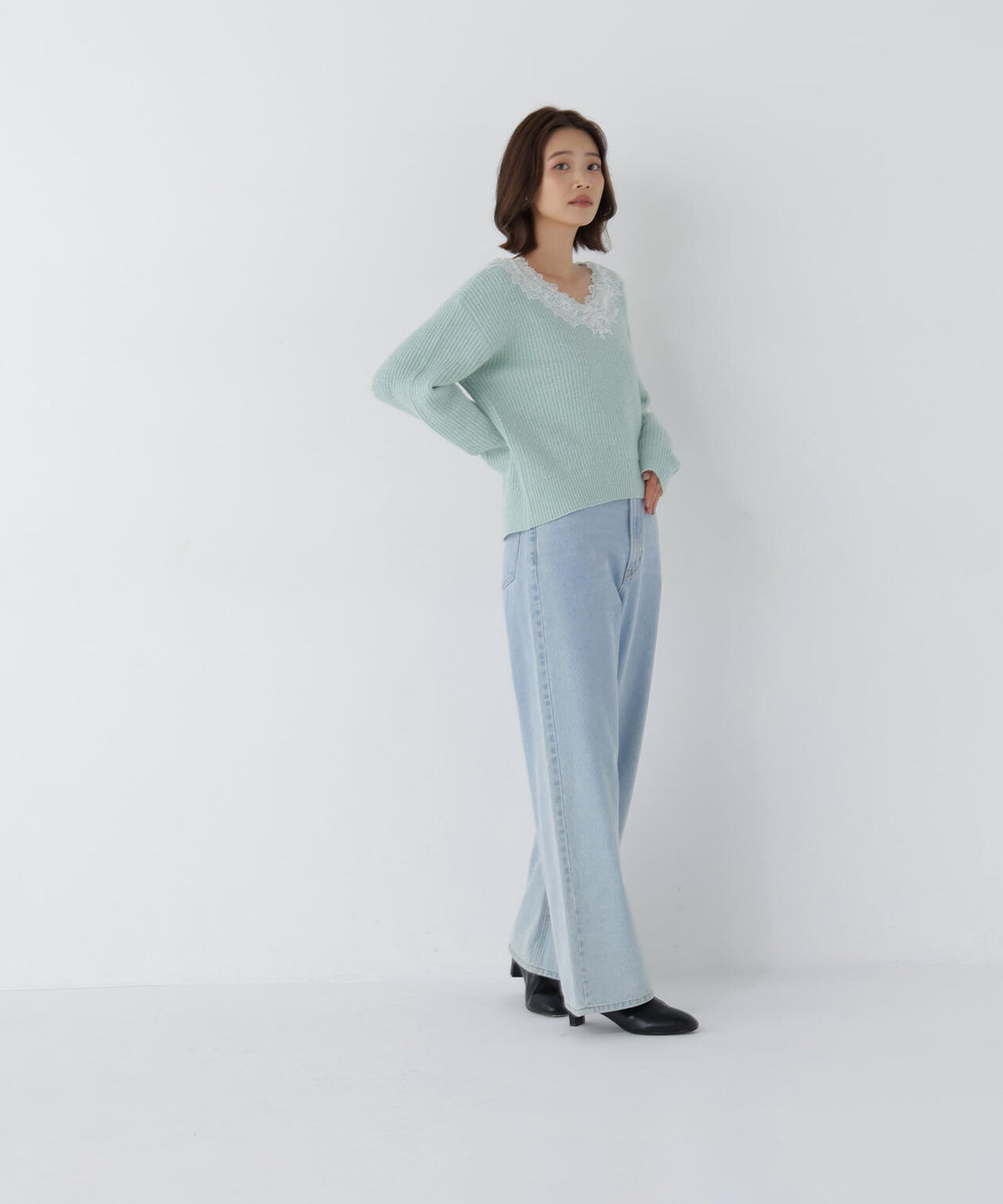 167cm 着用サイズ:FR