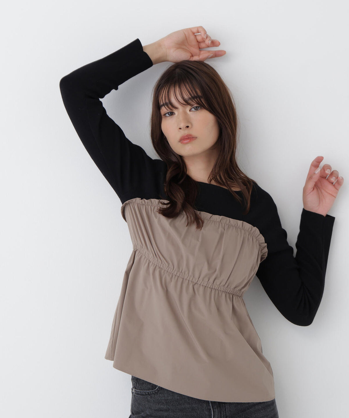 168cm 着用サイズ:FR