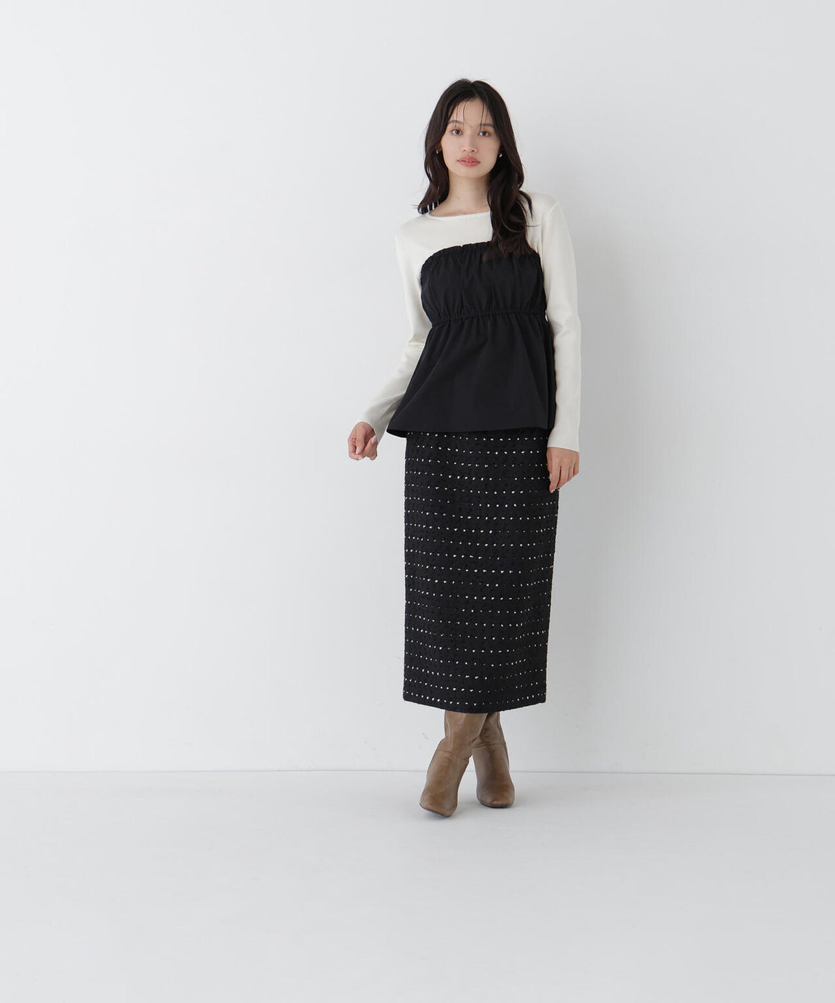 165cm 着用サイズ:FR