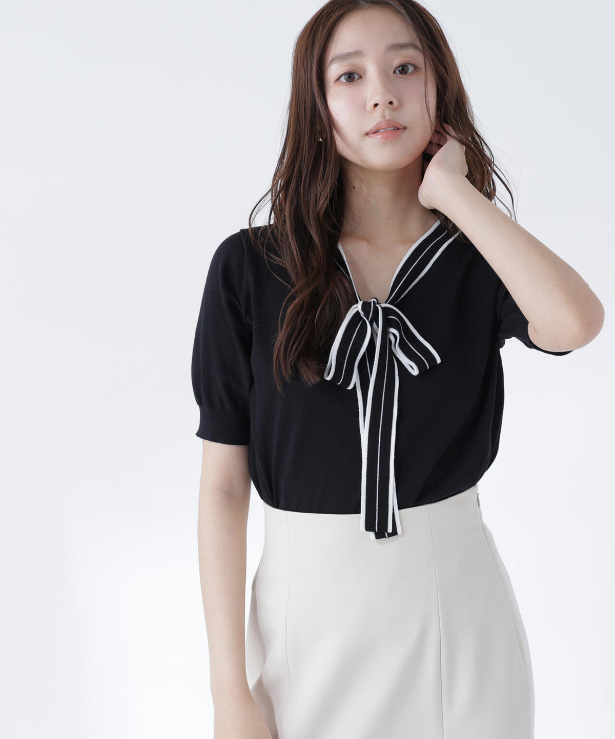 165.5cm 着用サイズ:FR