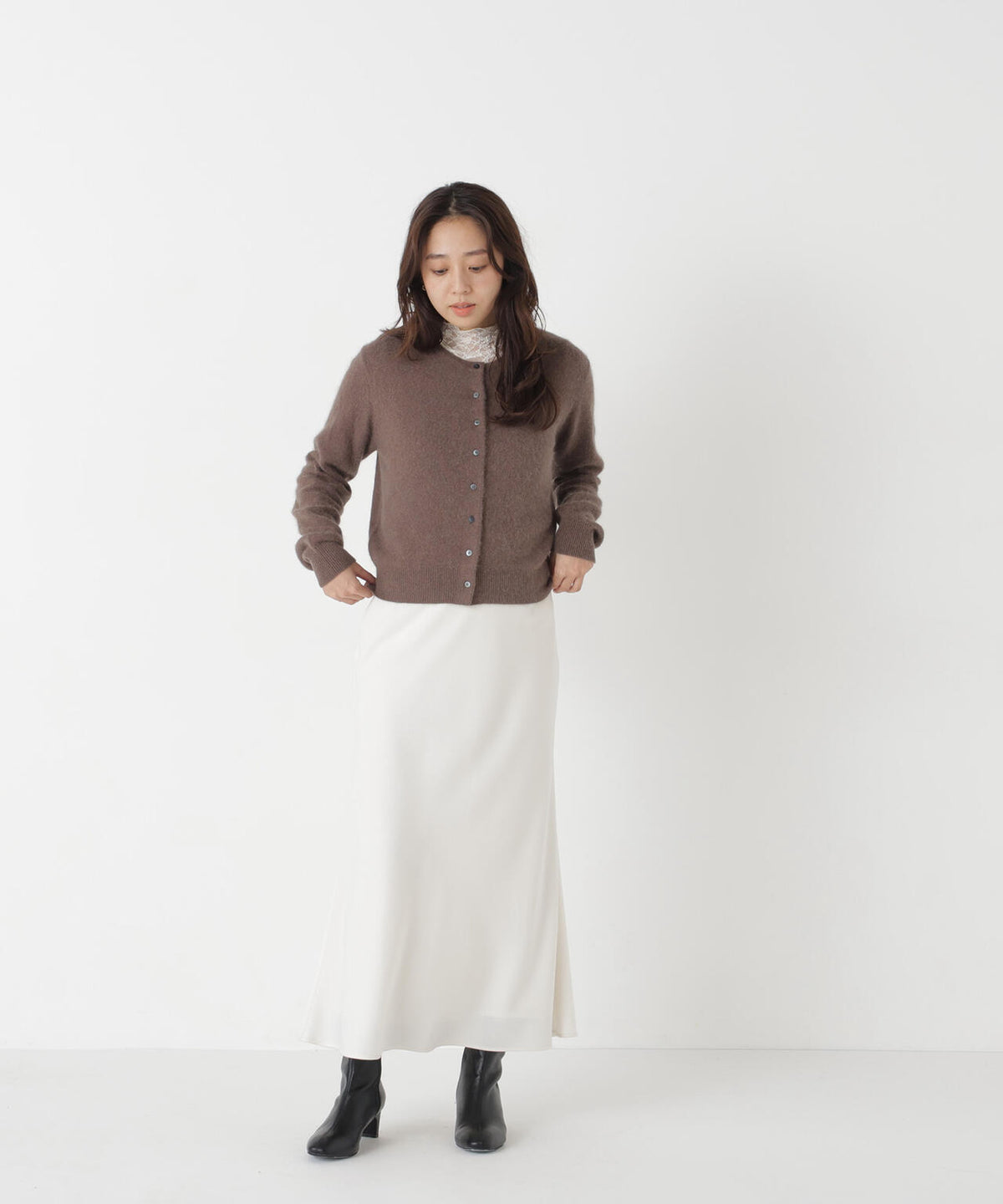 165.5cm 着用サイズ:FR