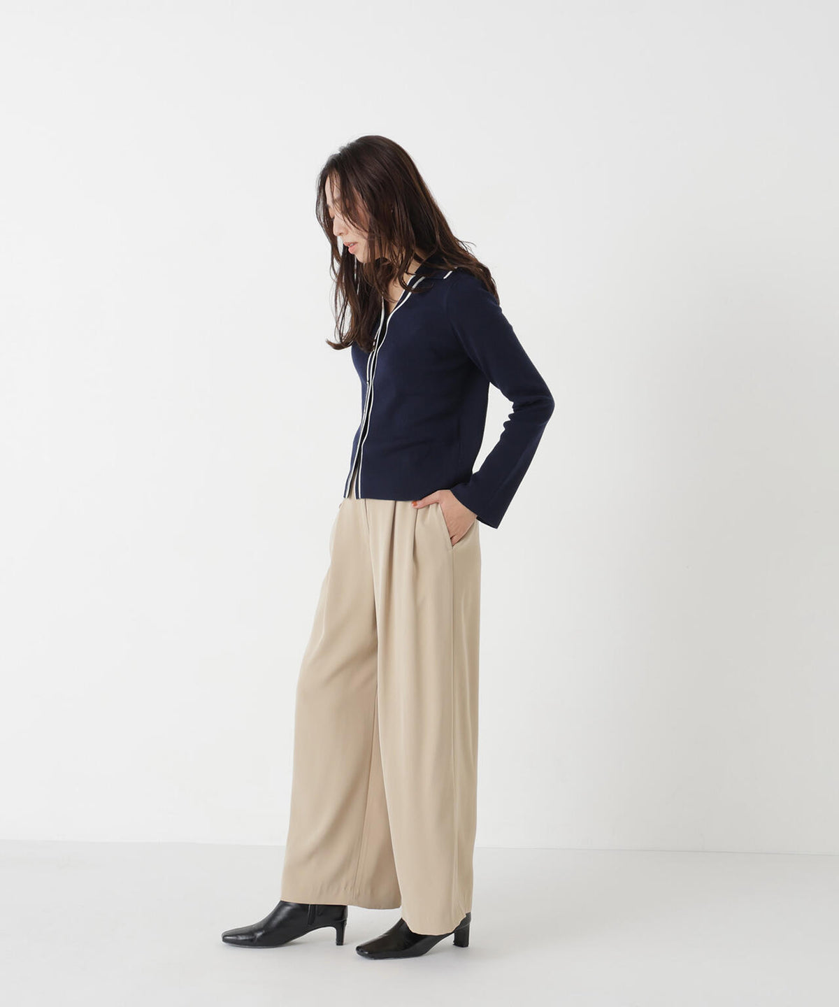 165.5cm 着用サイズ:FR