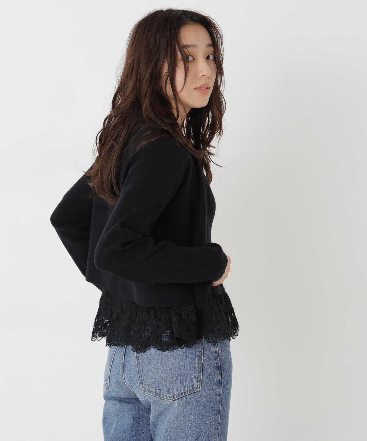 165.5cm 着用サイズ:FR