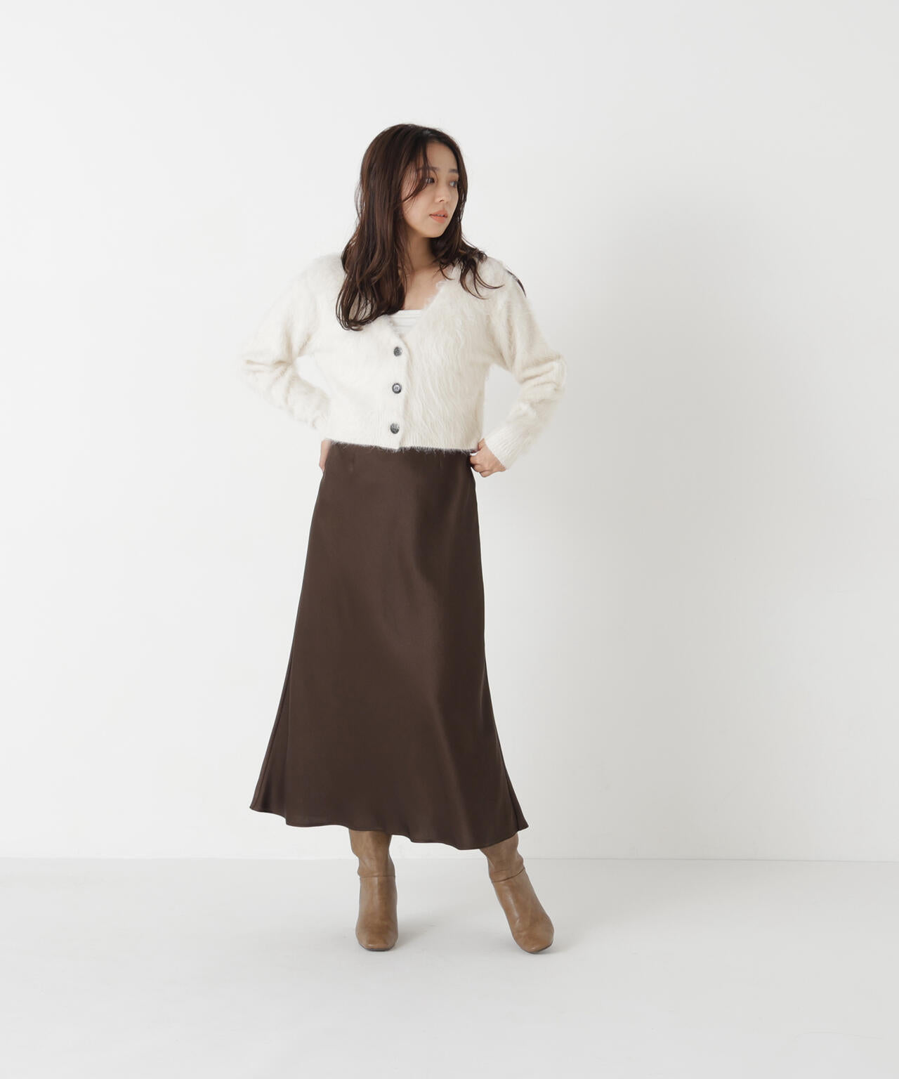 165.5cm 着用サイズ:FR
