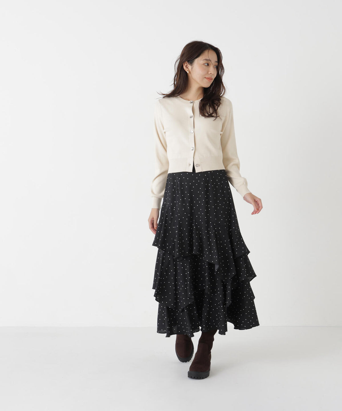 165.5cm 着用サイズ:FR