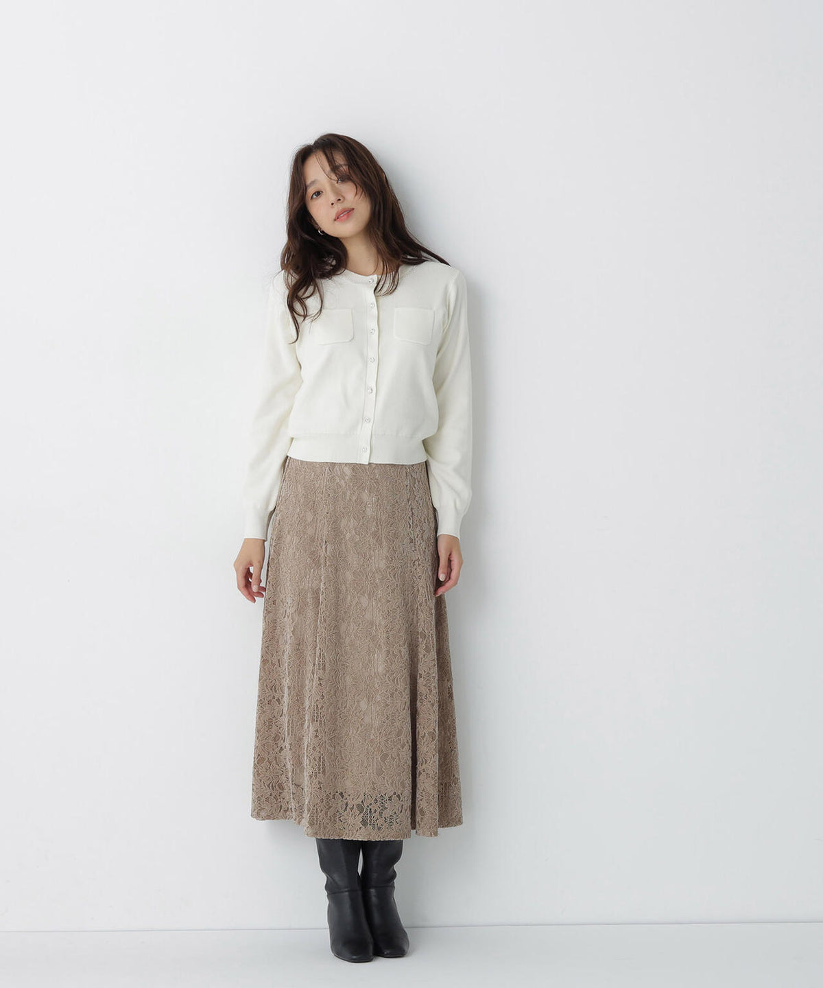 165.5cm 着用サイズ:FR