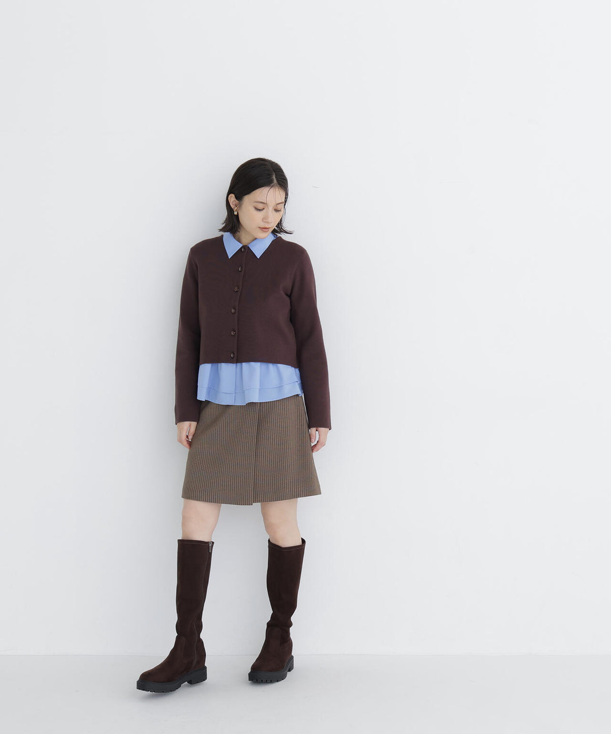 165.5cm 着用サイズ:FR