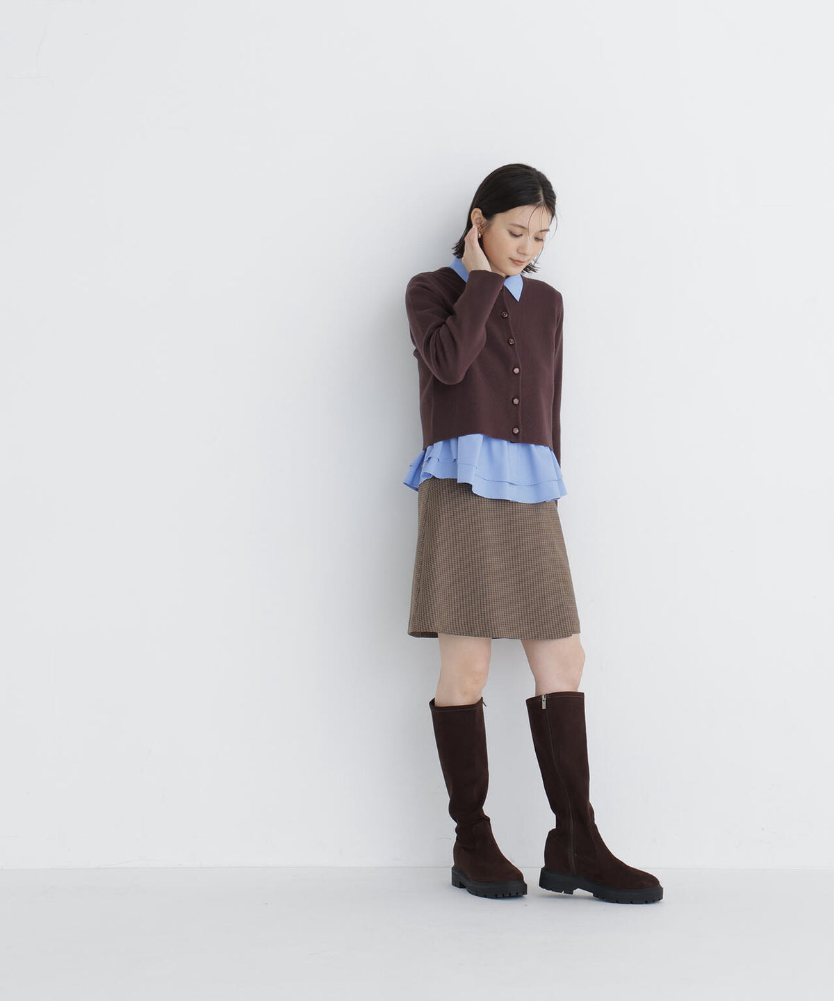 165.5cm 着用サイズ:FR