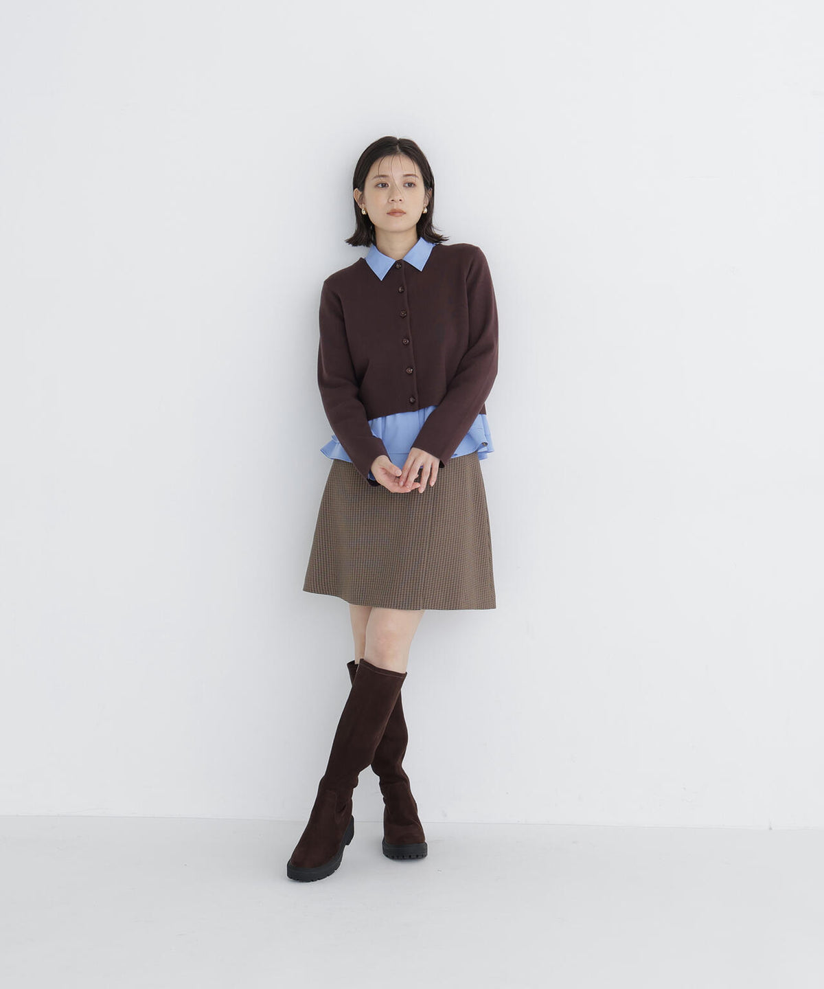 165.5cm 着用サイズ:FR