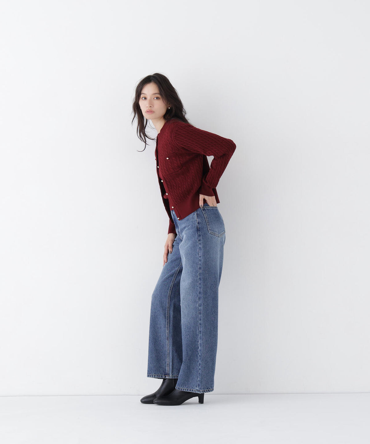 165cm 着用サイズ:FR