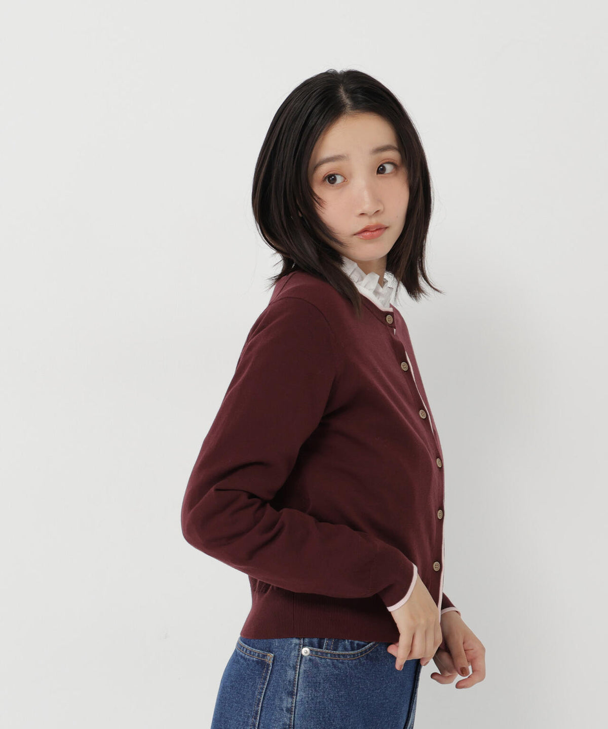 身長165 B:80 W:59 / H:85 / S:23.5 着用サイズ:FR
