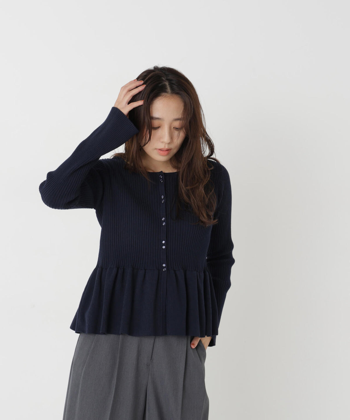 165.5cm 着用サイズ:FR
