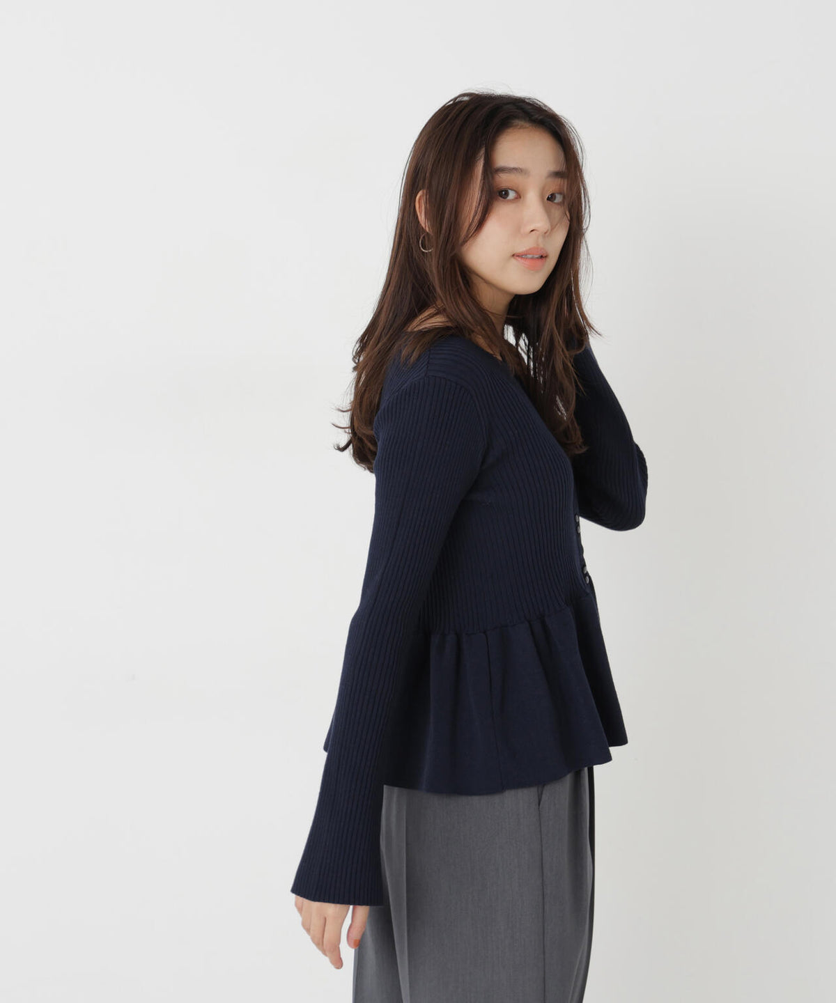 165.5cm 着用サイズ:FR
