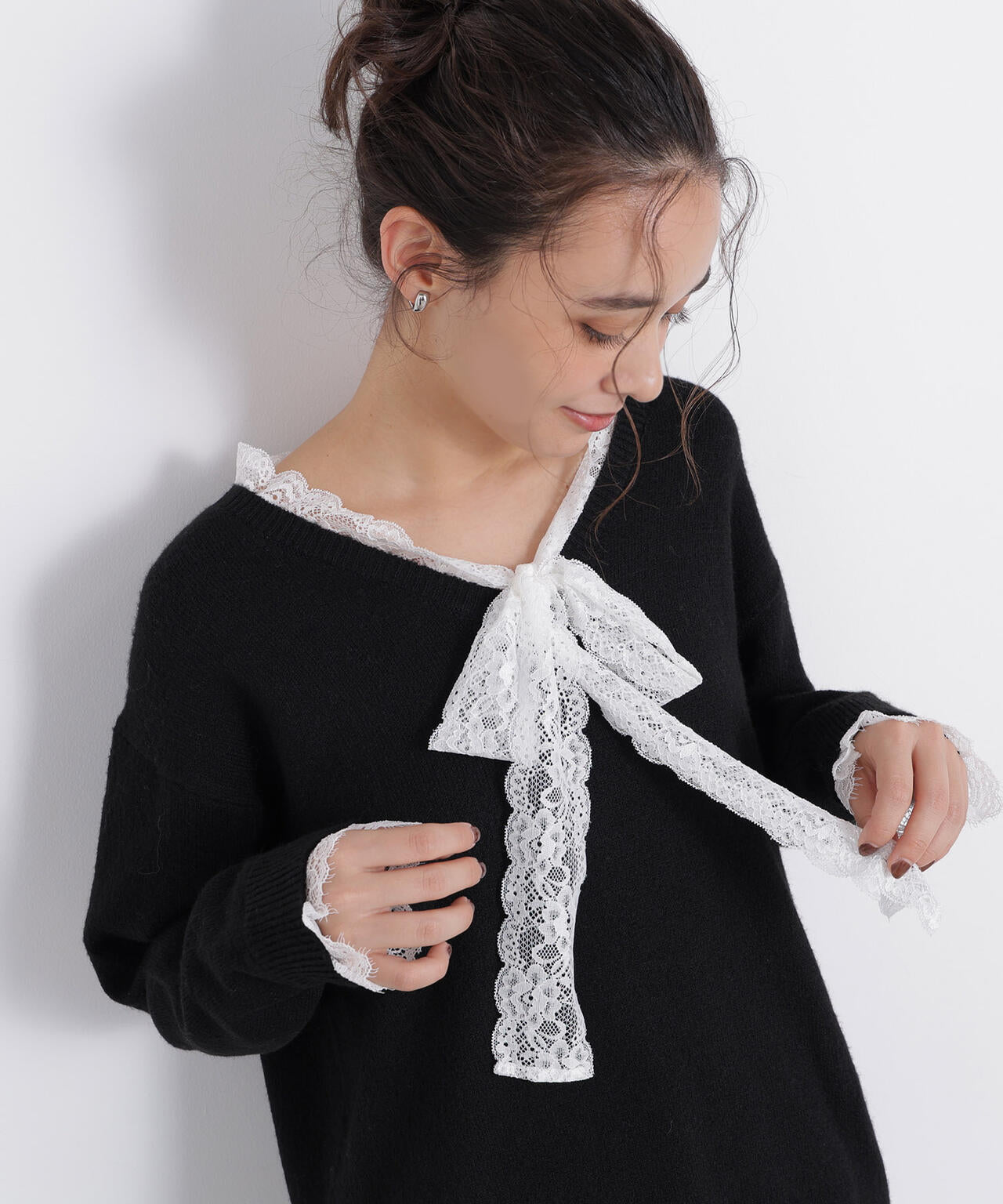 162cm 着用サイズ:FR