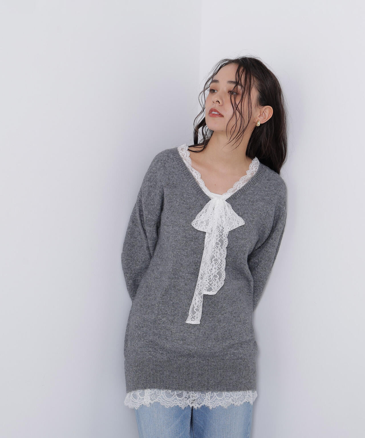 162cm 着用サイズ:FR