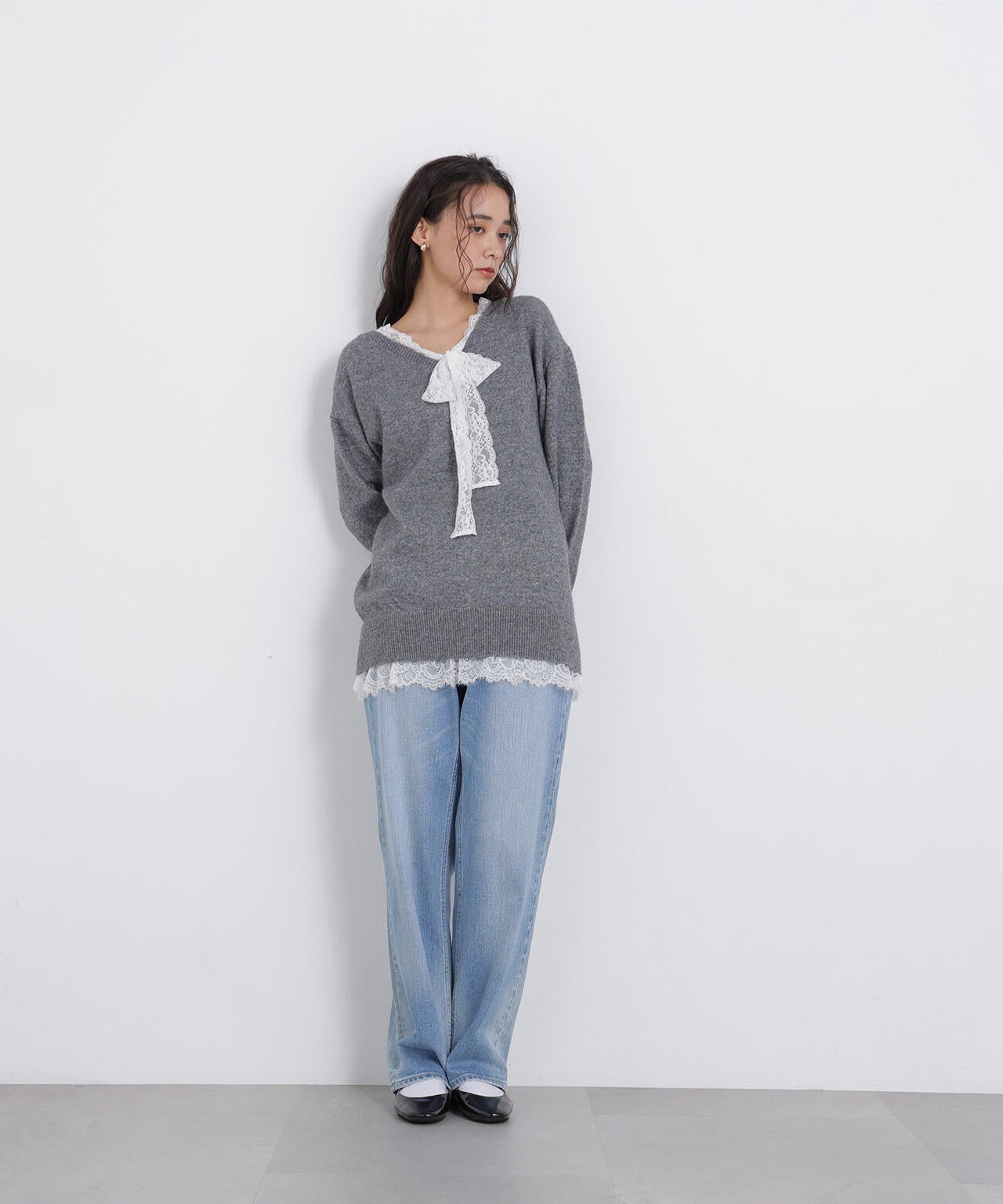162cm 着用サイズ:FR