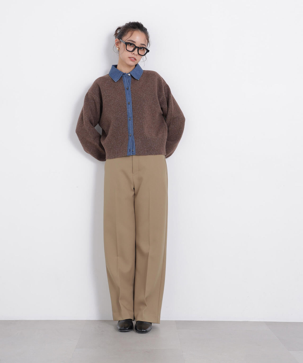 162cm 着用サイズ:FR
