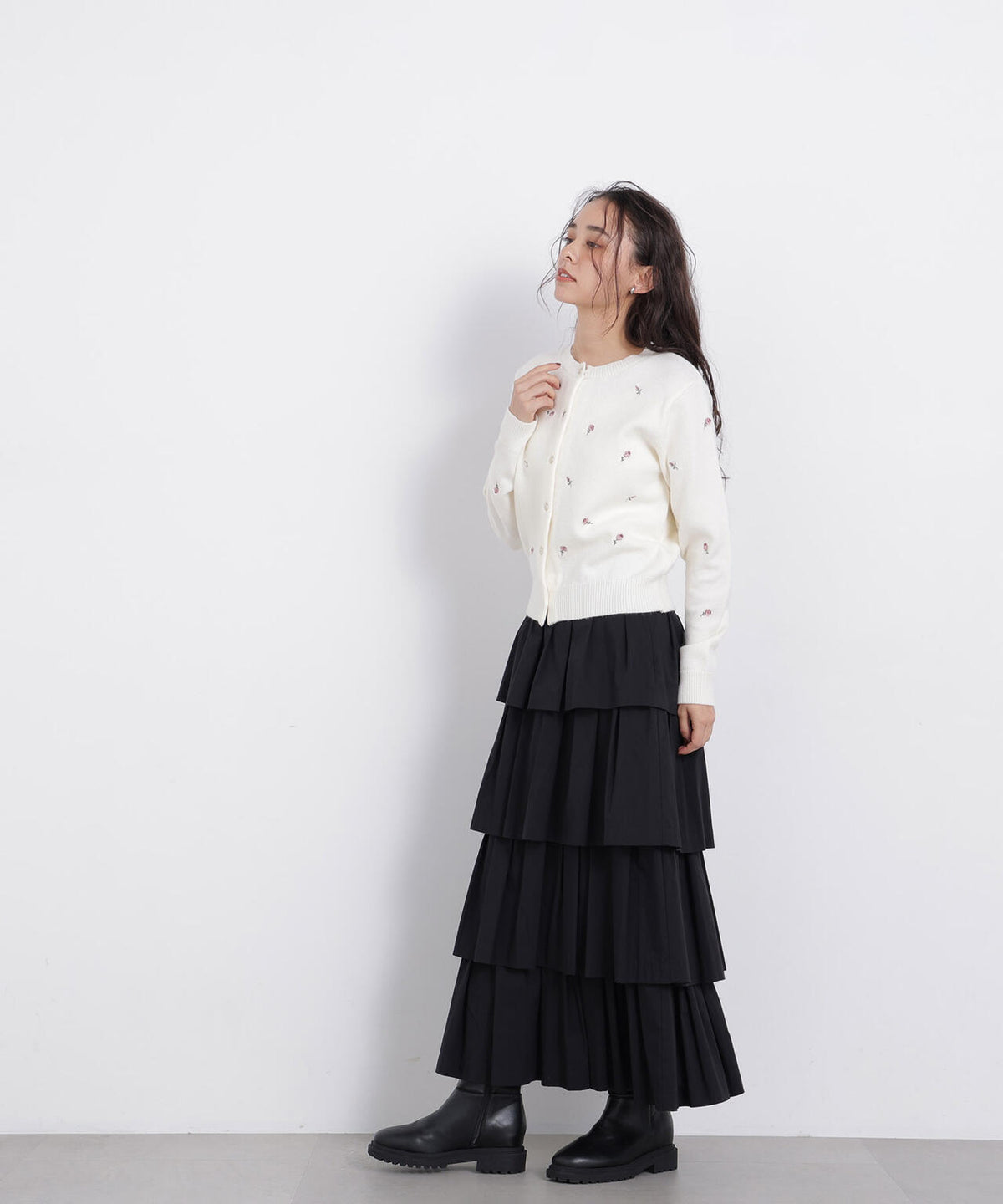 162cm 着用サイズ:FR