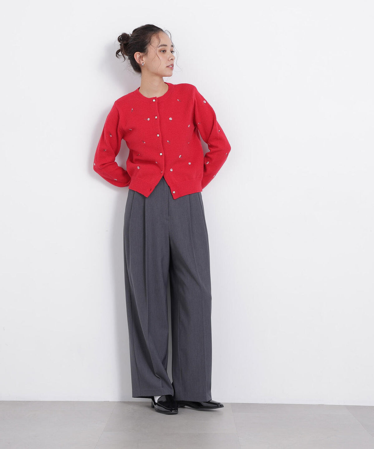 162cm 着用サイズ:FR