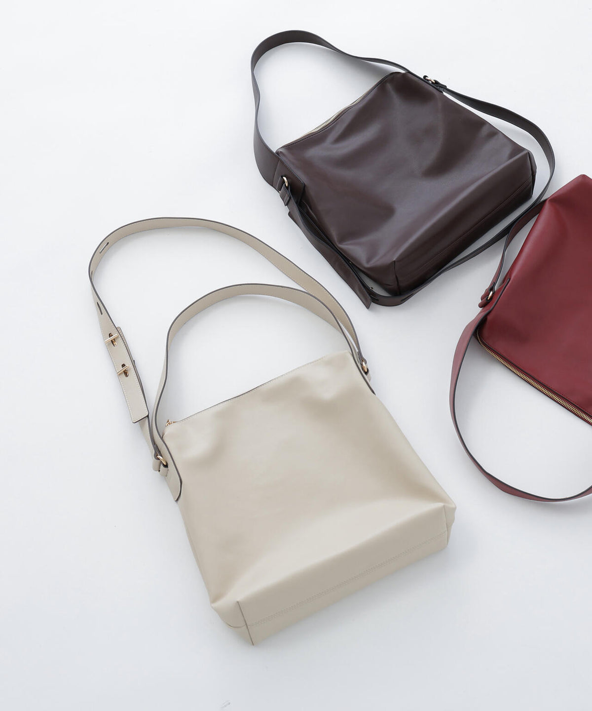 <Oggi11月号掲載>2wayハンドルソフトワンショルダーバッグ