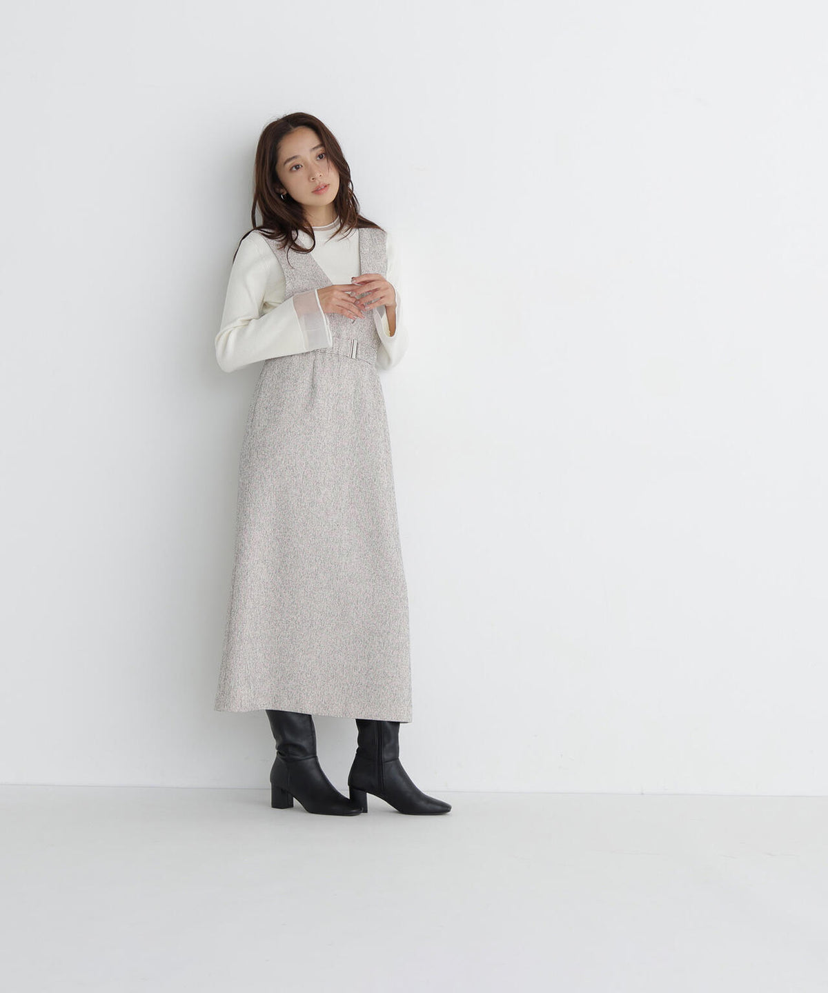 165.5cm 着用サイズ:M