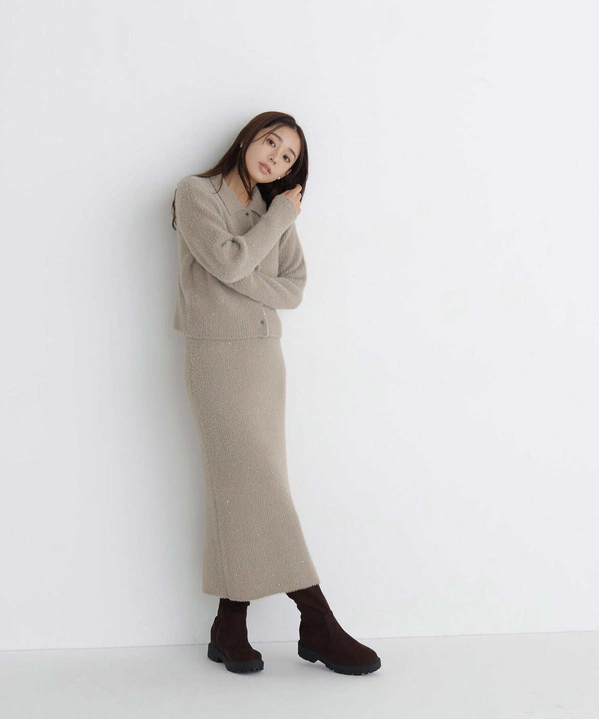 165.5cm 着用サイズ:FR