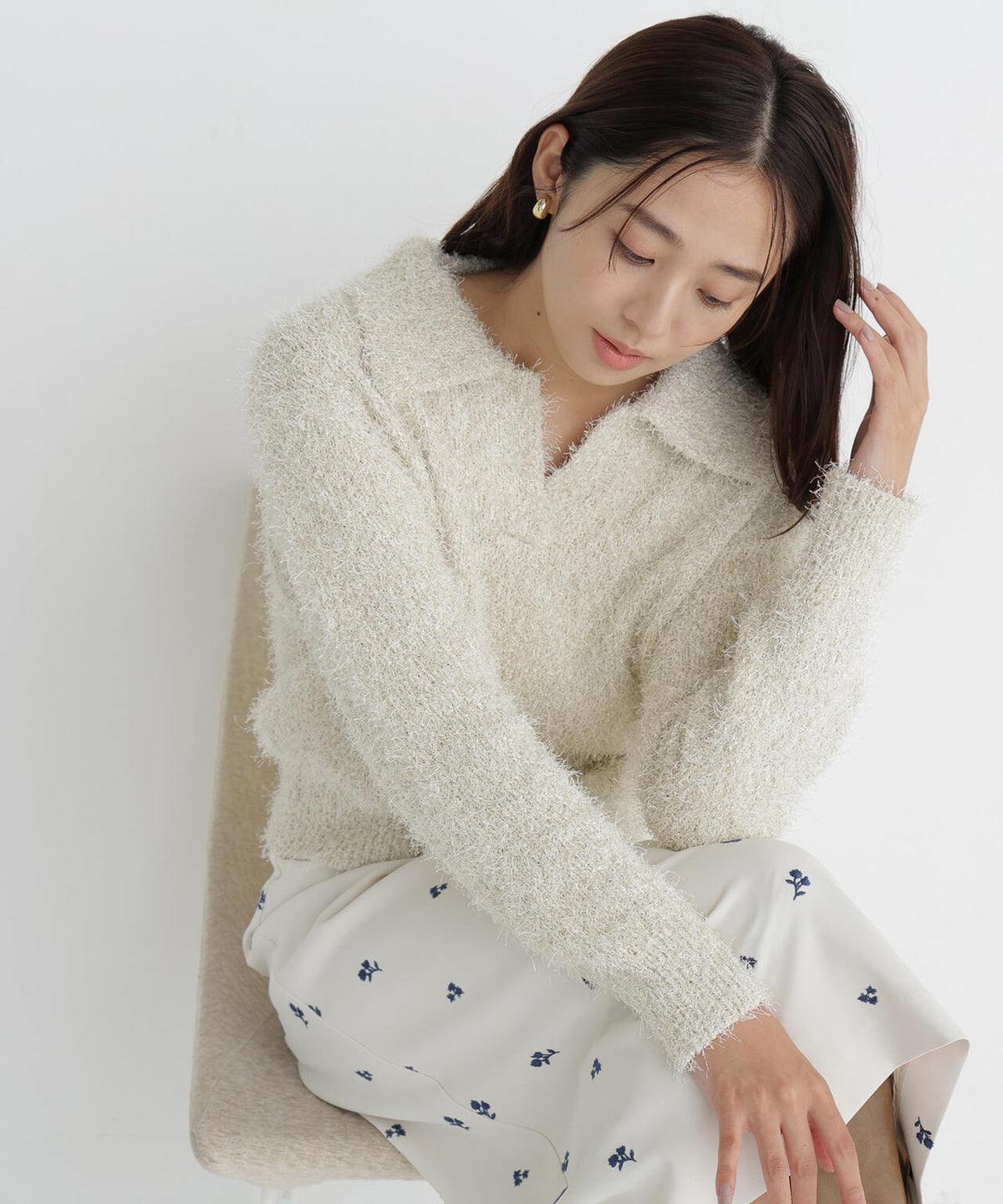 165.5cm 着用サイズ:FR
