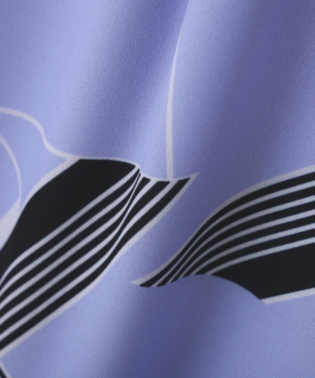 シェブロンプリントワンピース