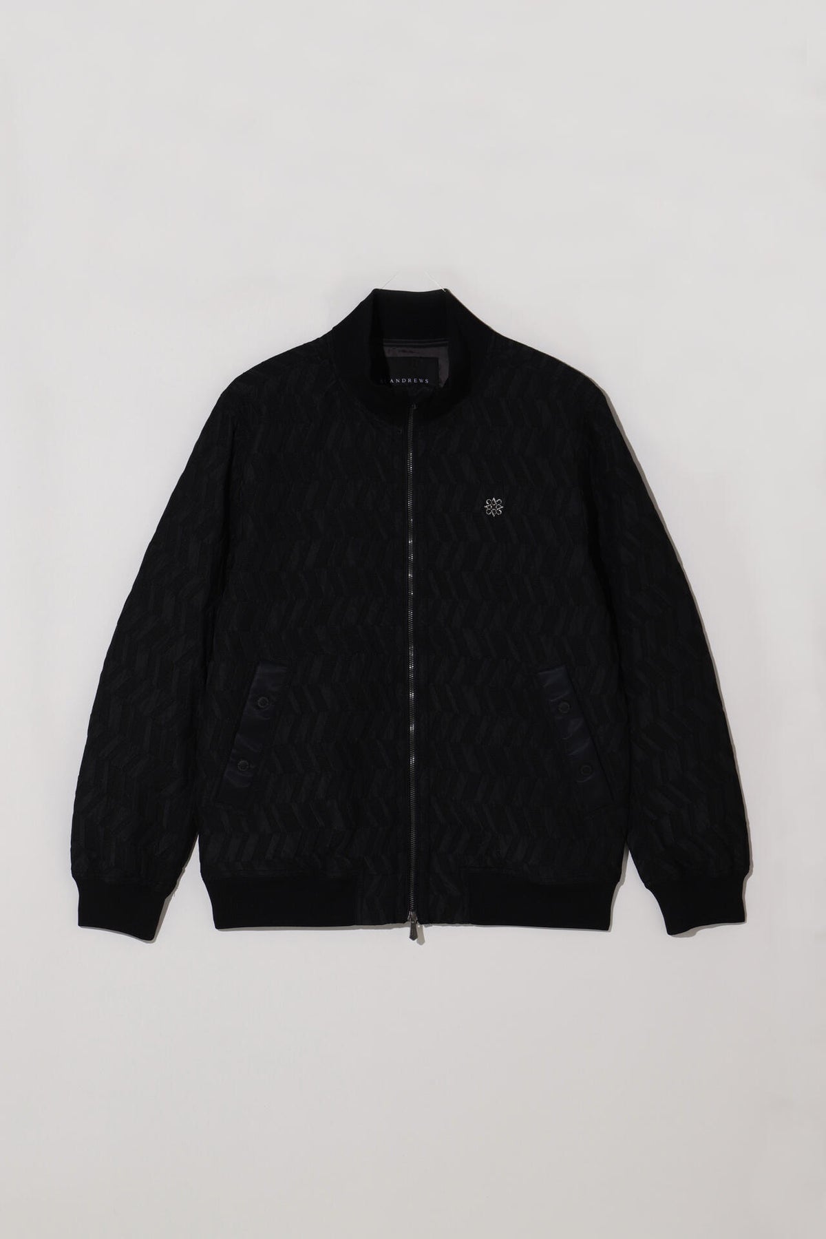 ジオメトリックふくれジャガードブルゾン (MENS)