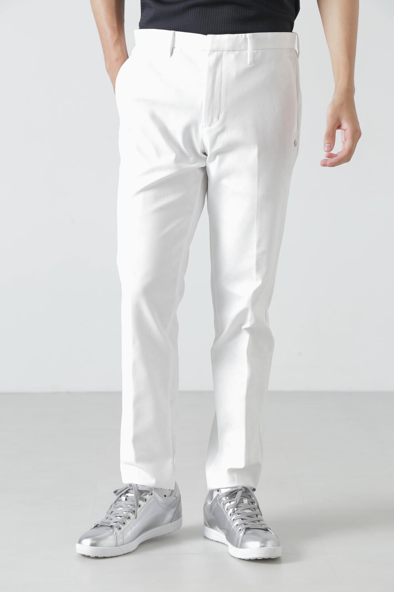 ボニースコットランドエンボス トラウザーパンツ (MENS)