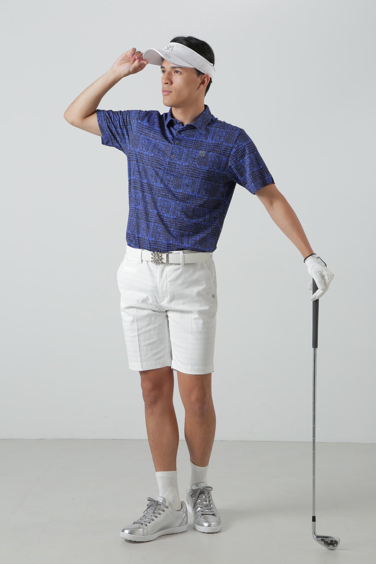 ロゴボーダージャガードショートパンツ (MENS)