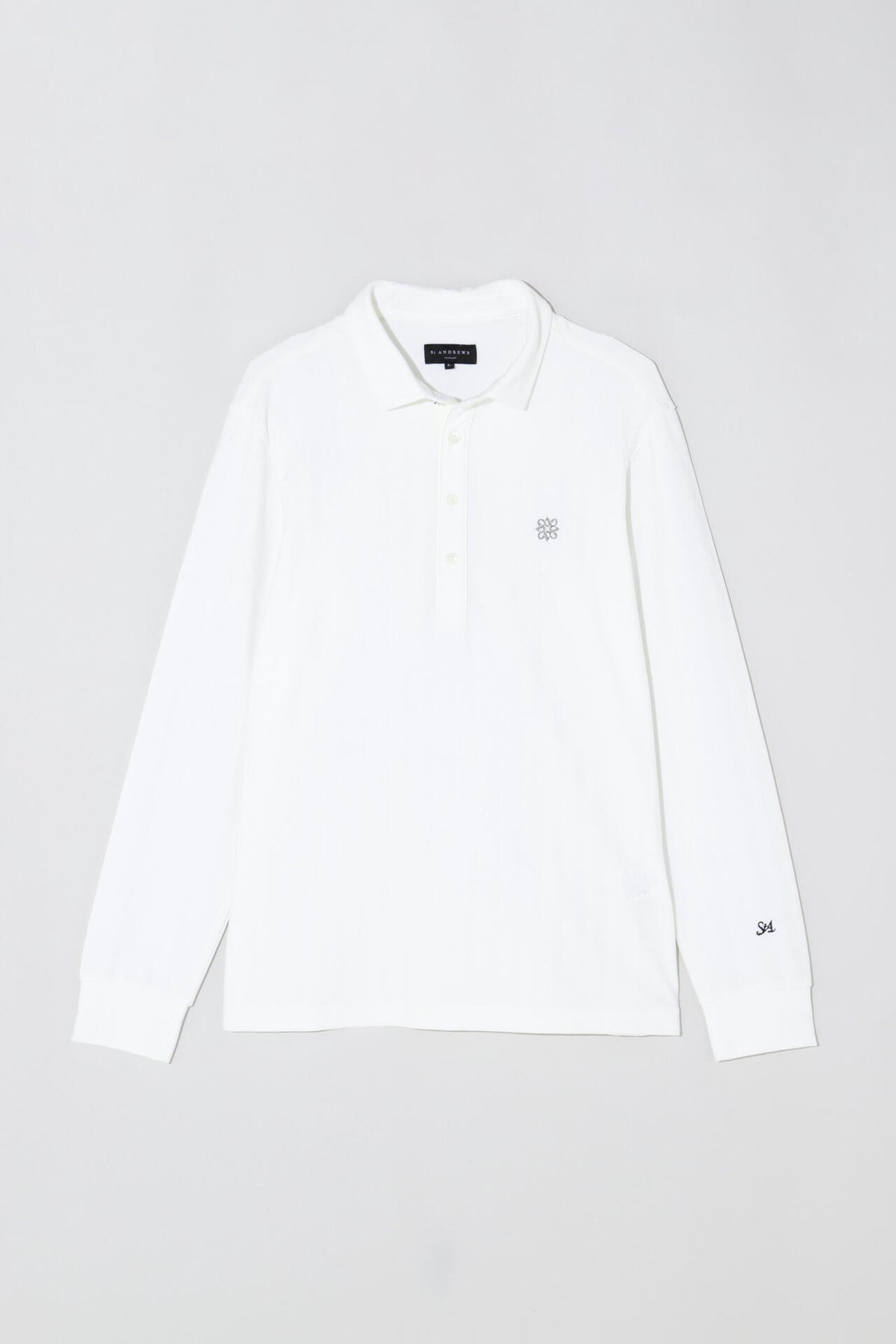 ストライプヘリンボン長袖シャツ (MENS)