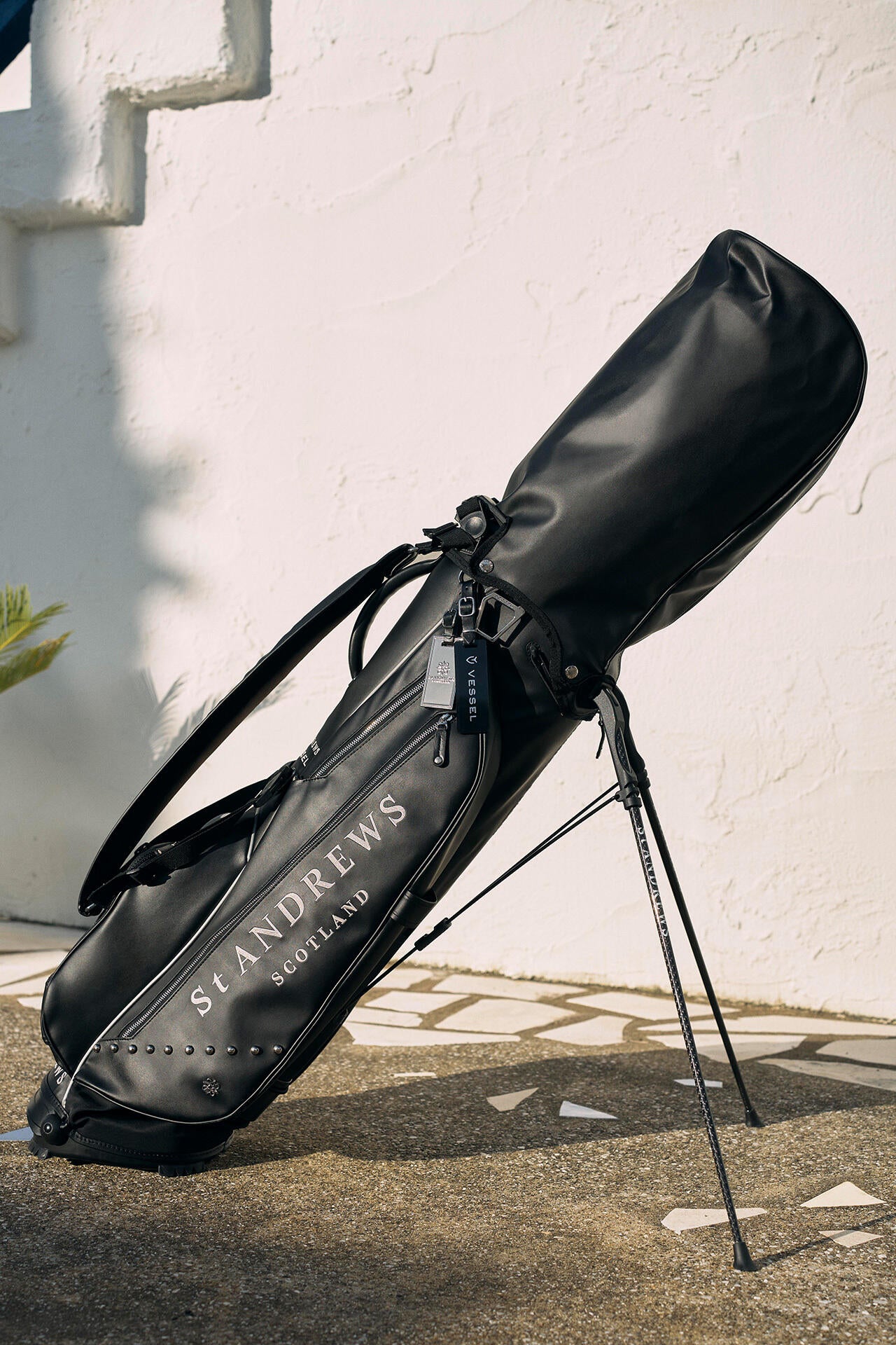 【VESSEL×St ANDREWS】7.5型VLS Luxスタンド式キャディバッグ (46インチ対応) (UNISEX)