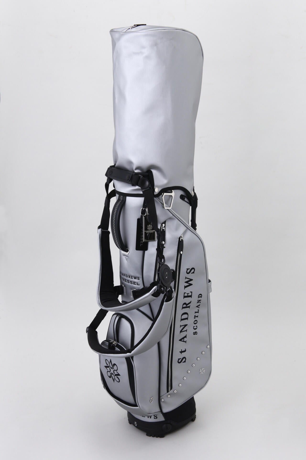 【VESSEL×St ANDREWS】7.5型VLS Luxスタンド式キャディバッグ (46インチ対応) (UNISEX)
